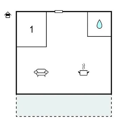 Апартаменты 1 Bedroom Stunning In Вир